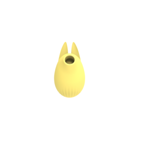 Stimulateur clitoridien Bunny USB jaune Martie 